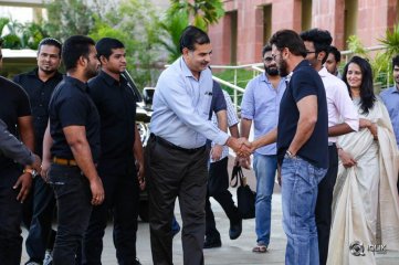 Venkatesh Guru Movie Promotions At BITS Hyderabad Campus